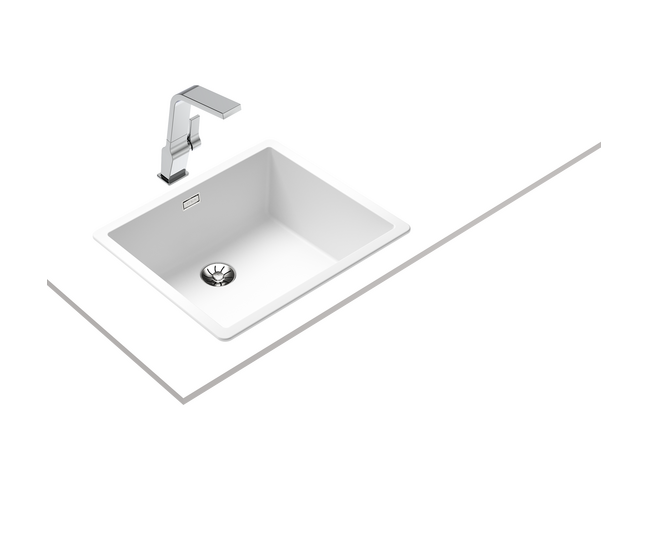 Fregadero Teka Radea R10 50.40 M-tg 3½ con Rebosadero SF Blanco