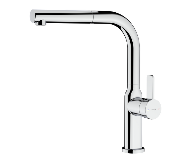 Grifo de cocina Teka Oval 938 Cromo 3/8