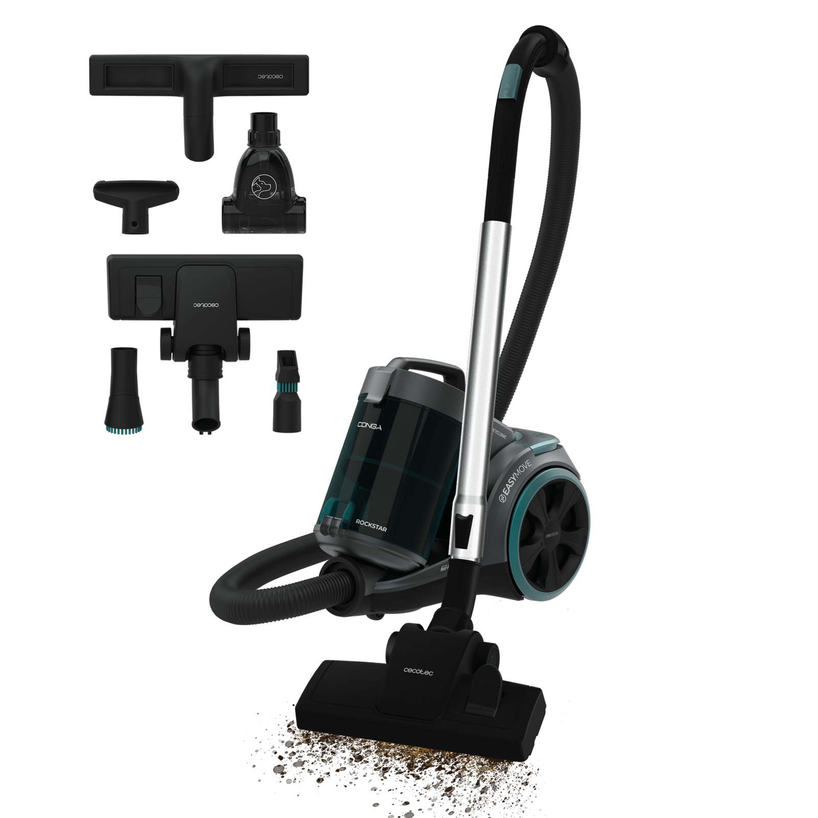 Aspirador Cecotec Conga Rockstar Multicyclonic XL PowerStyle
