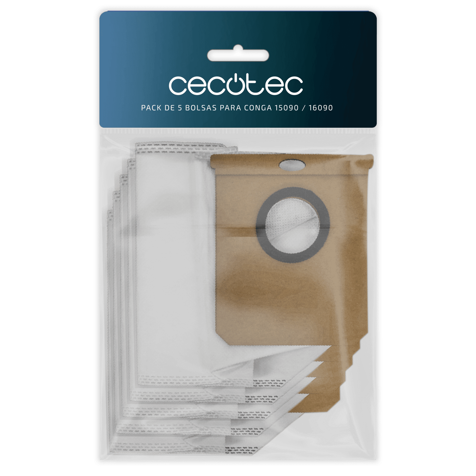 Aspirador Cecotec Pack de 5 bolsas para Conga 15090 / 16090