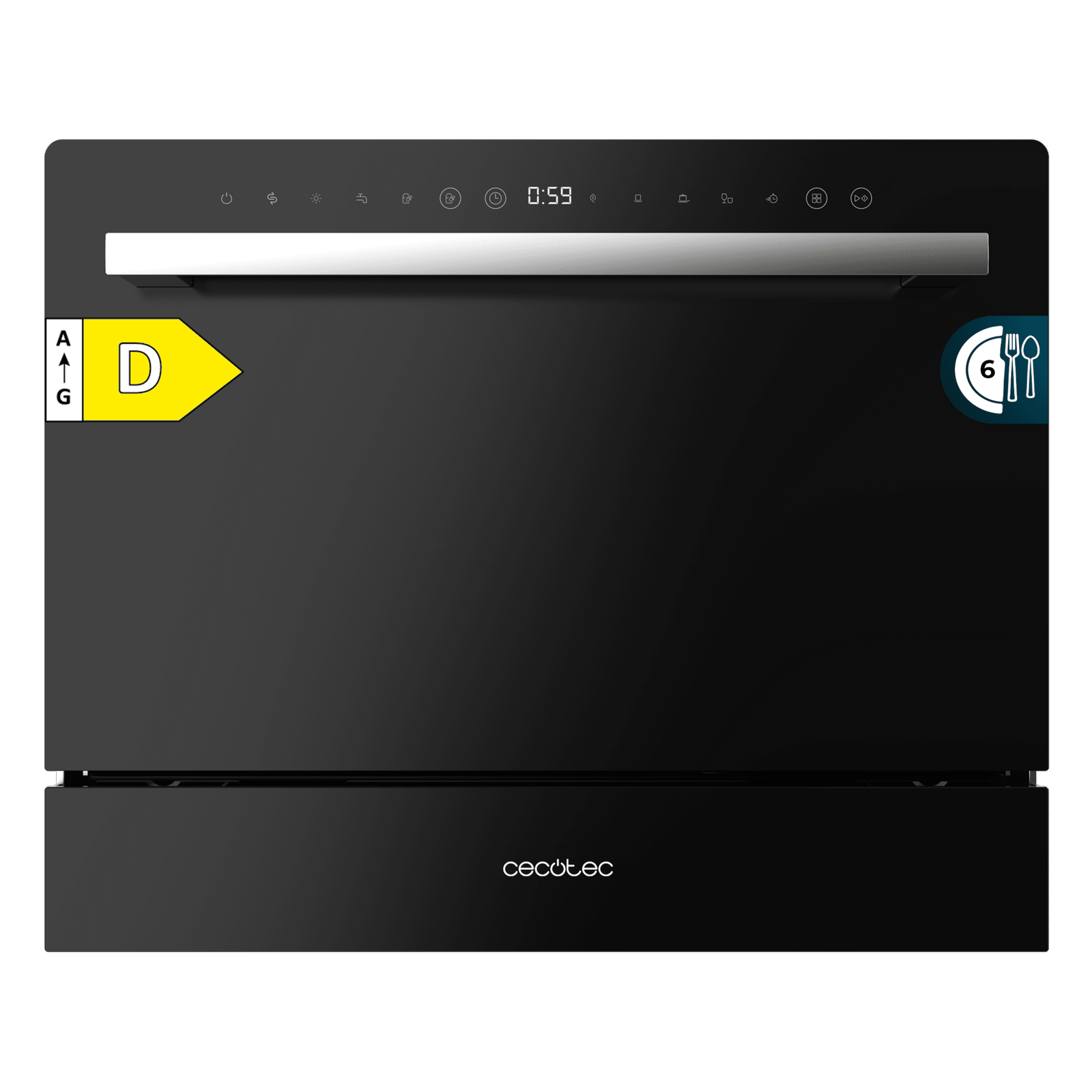 Bolero Aguazero 2400 Black Glass