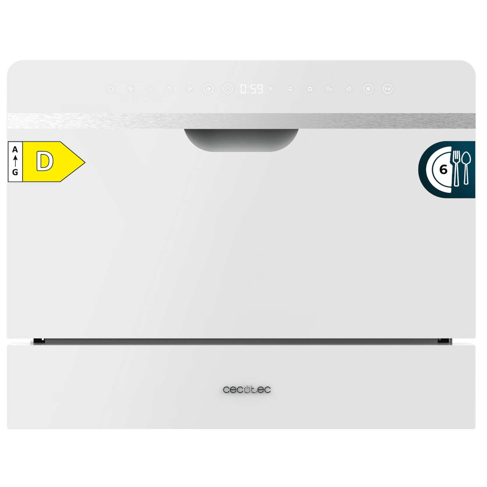 Bolero Aguazero 2500 S-BI White Glass