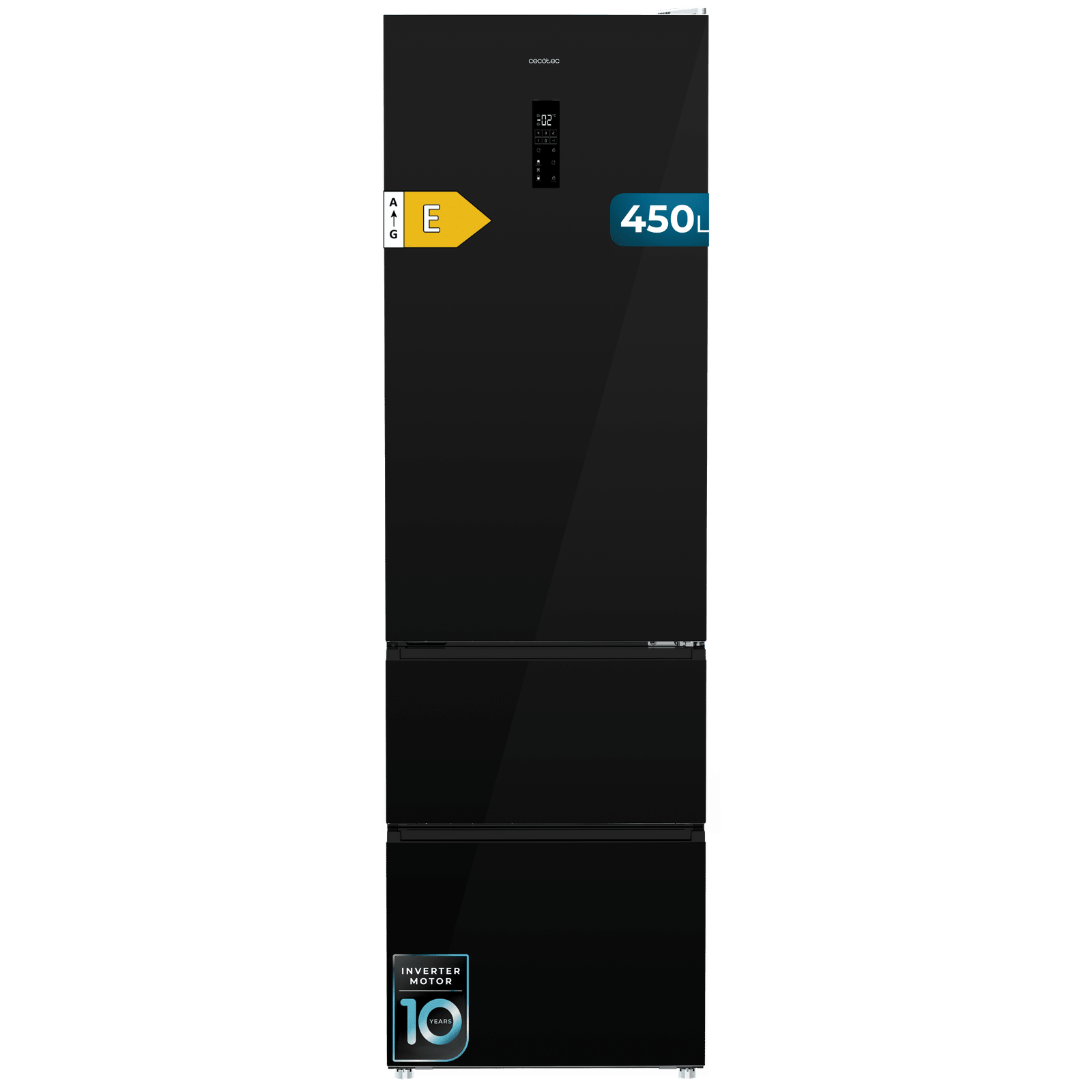 Bolero CoolMarket Combi FD 450 Black Glass E