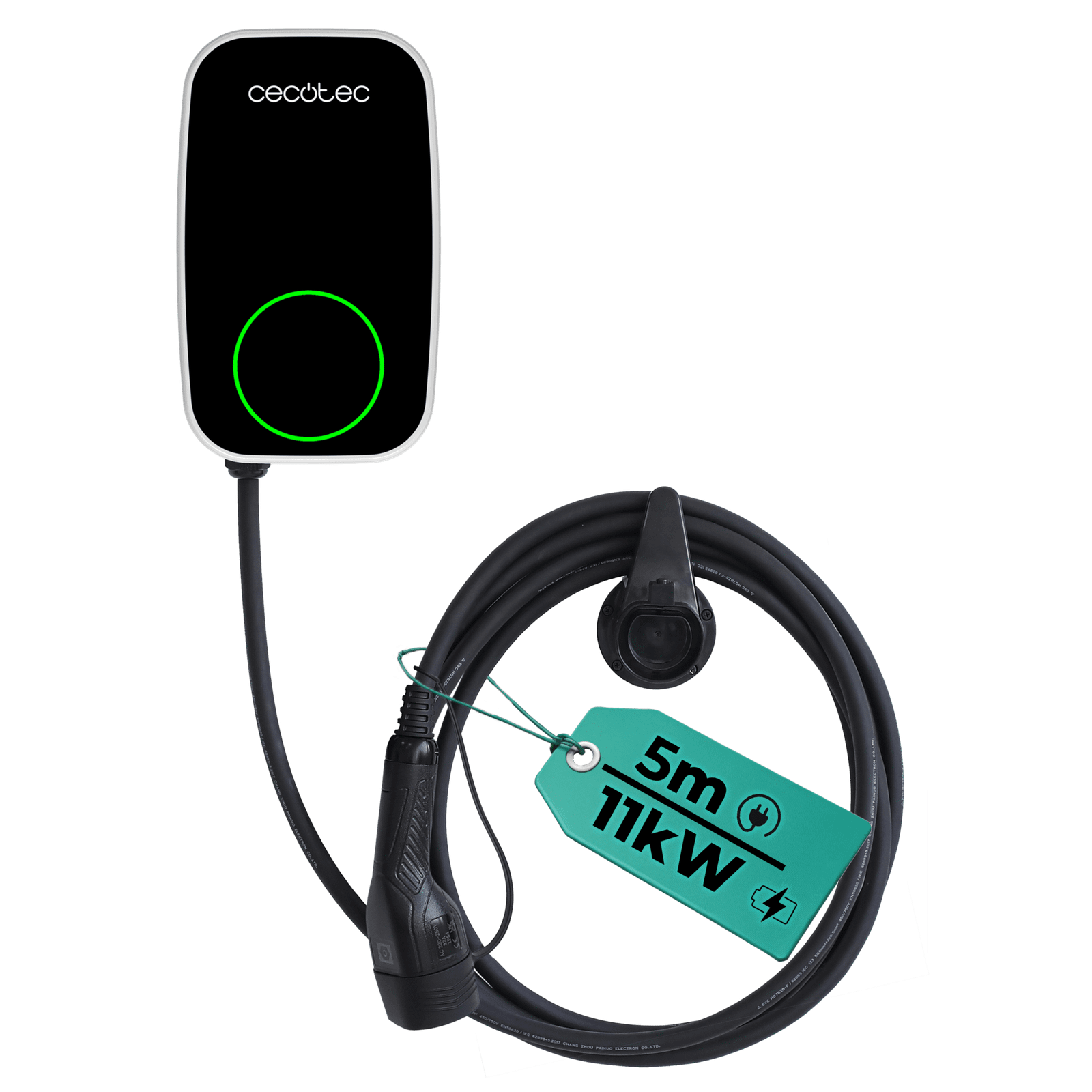 Cecotec Cargador Residencial PIT&STOP SMART 11 kW
