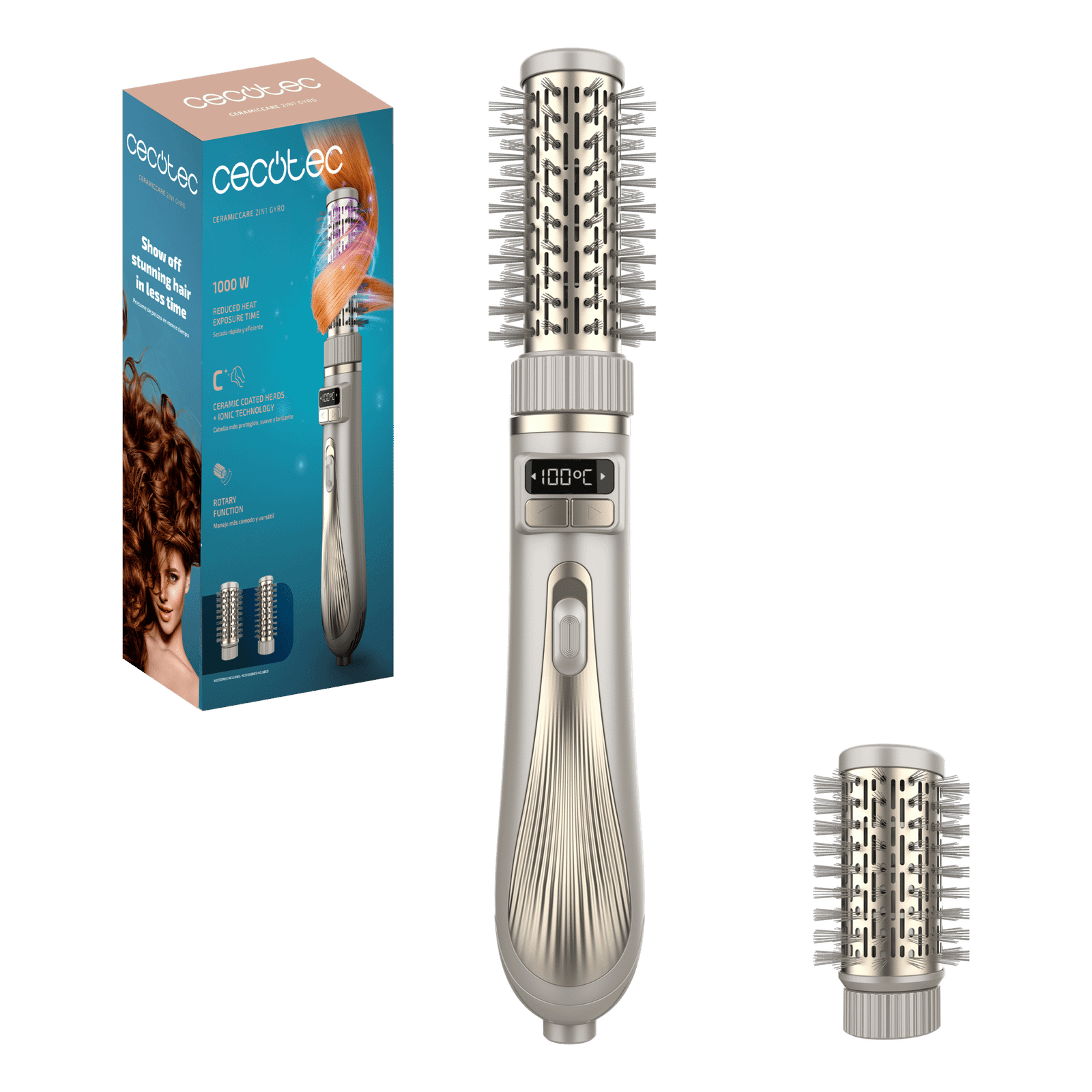 Cecotec CeramicCare 2in1 Gyro