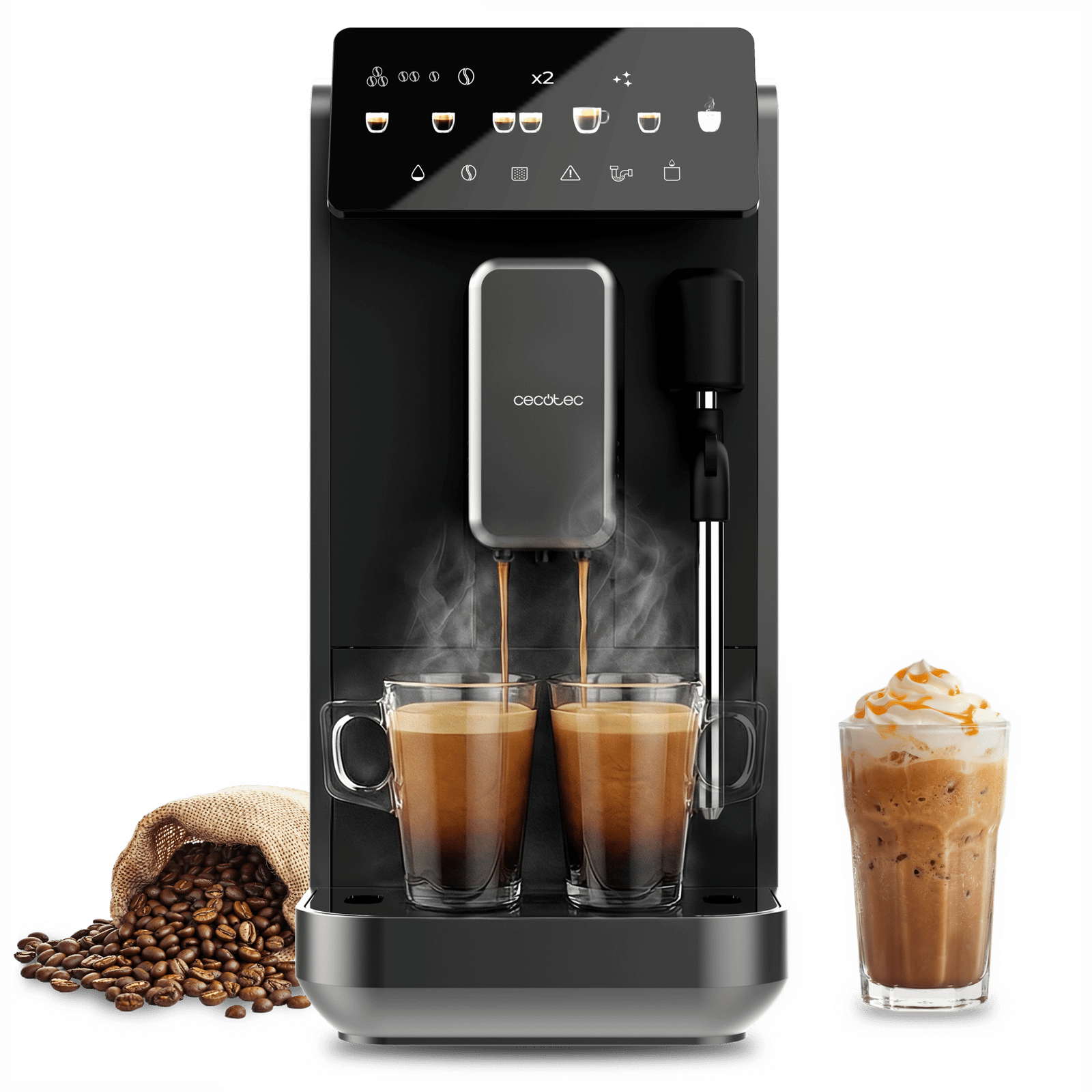 Cecotec Cremmaet Lungo Steam