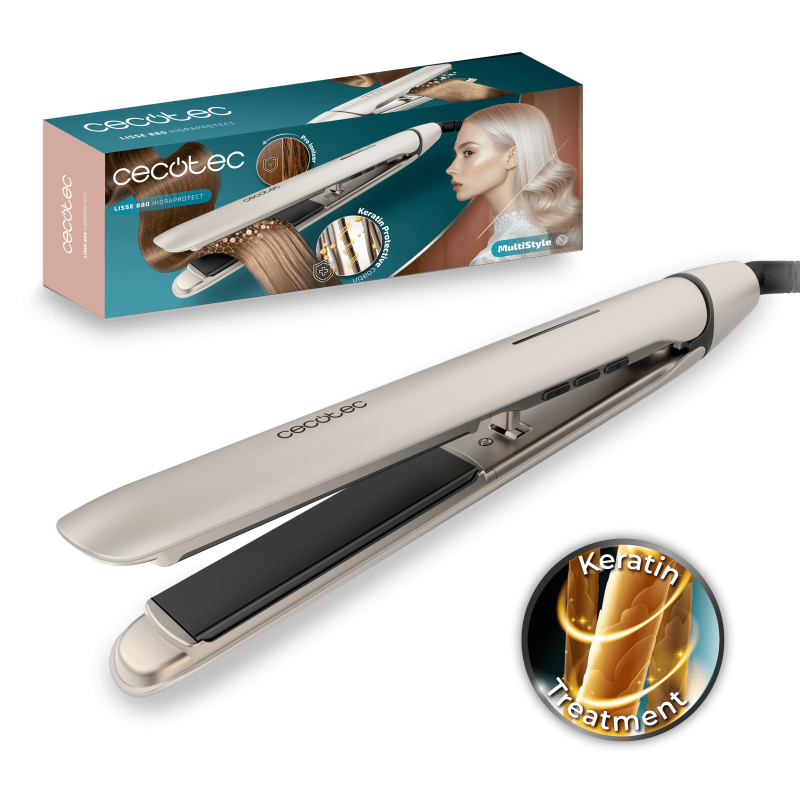 Cecotec Lisse 880 HidraProtect
