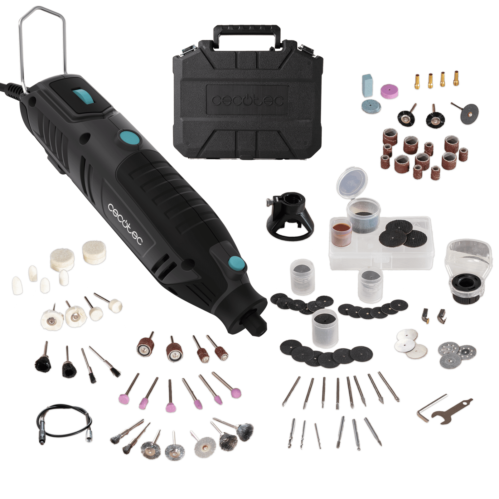 Cecotec Multiherramienta rotativa con cable  Multihand 200 Power