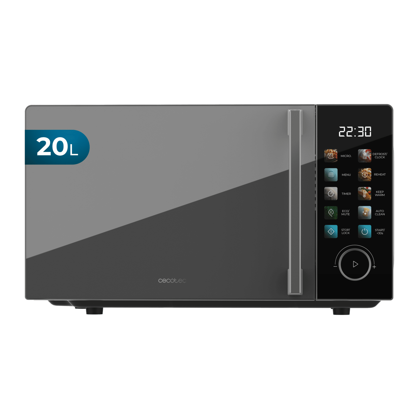 Cecotec Proclean 6030 Black with colorful screen