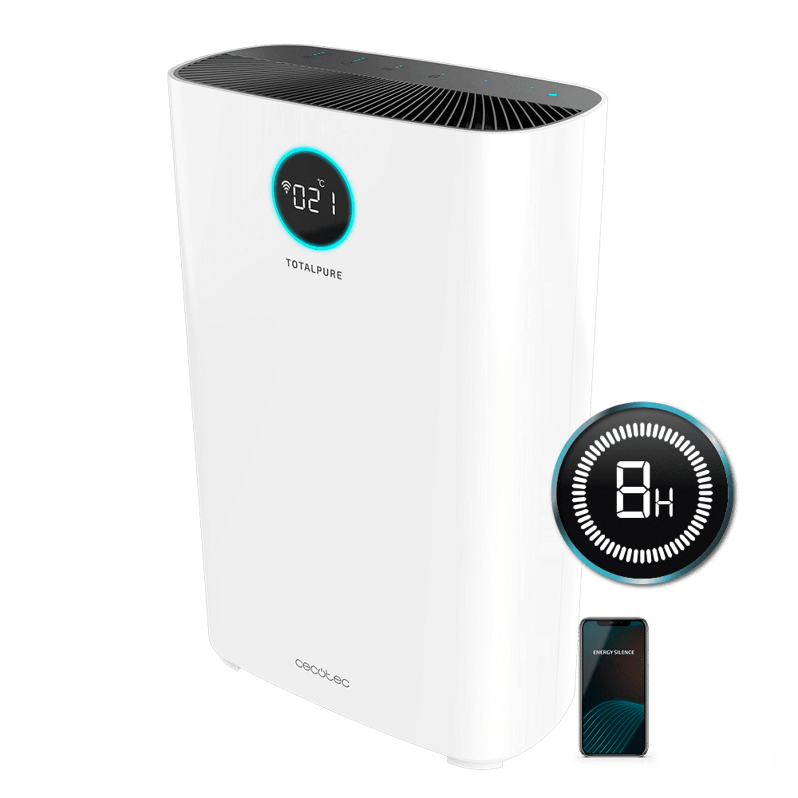 Cecotec Purificador de aire TotalPure 5000 Connected