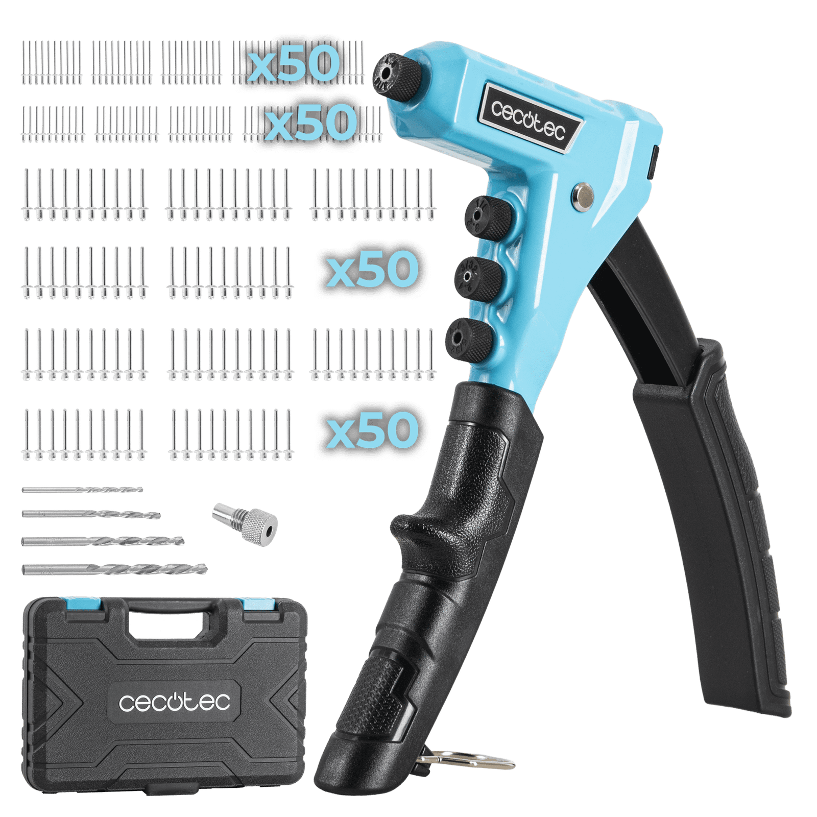 Cecotec Remachadora manual FixerForce 4000 Full equip