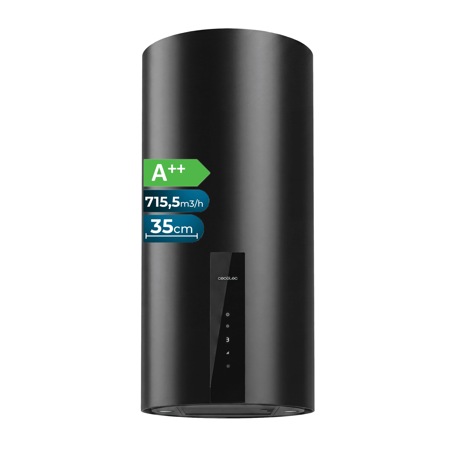 Extractora Cecotec Bolero Flux DRT 358000 Black A++