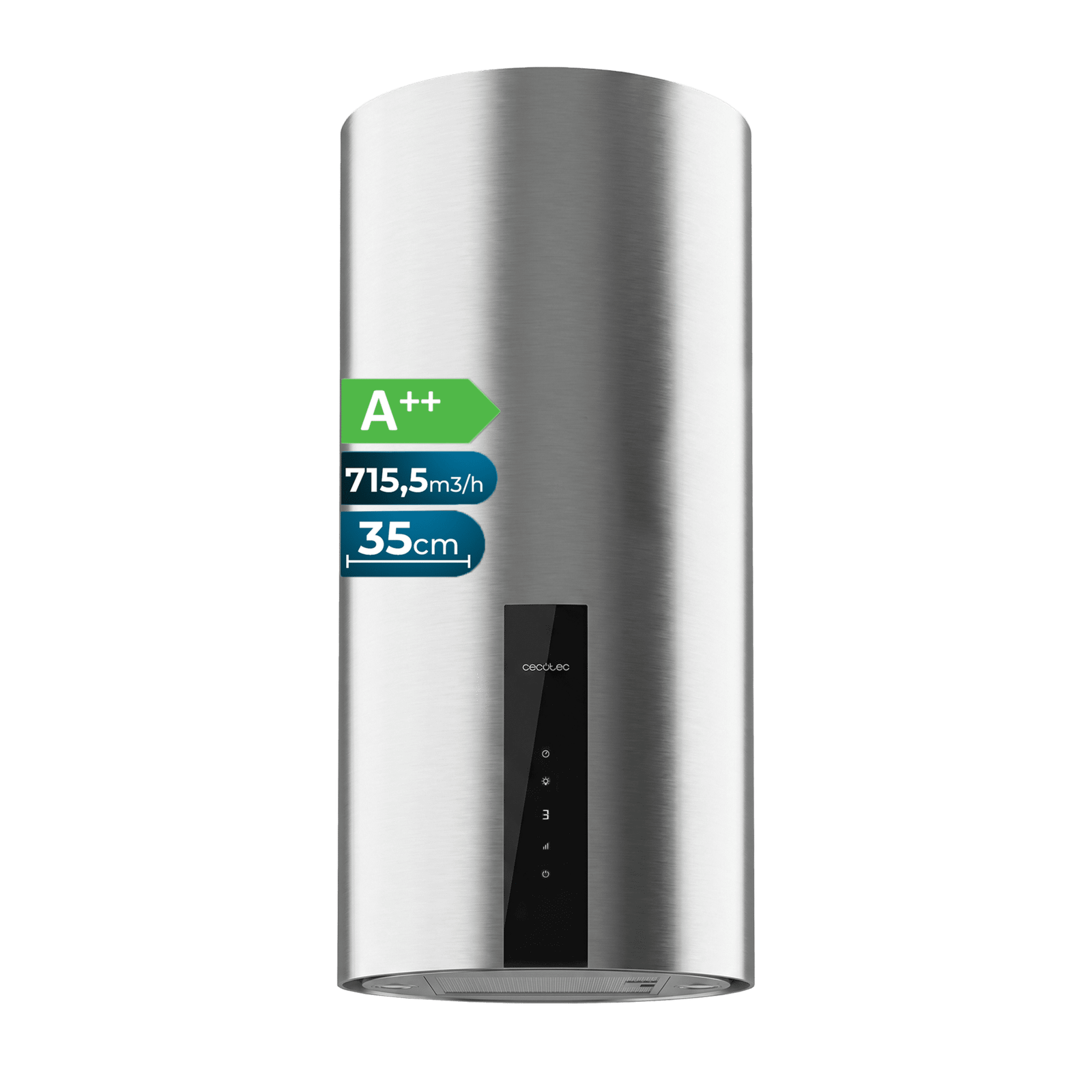 Extractora Cecotec Bolero Flux DRT 358000 Inox A++