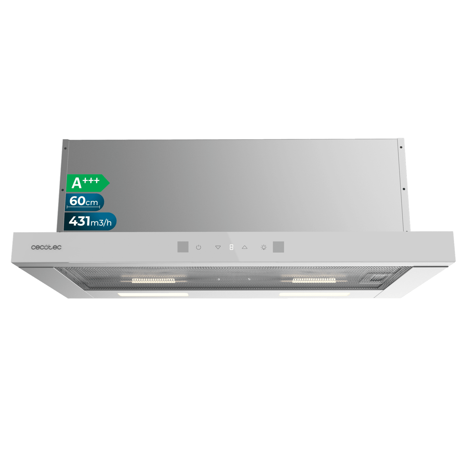 Extractora Cecotec Bolero Flux TLT 604400 Glass White A+++