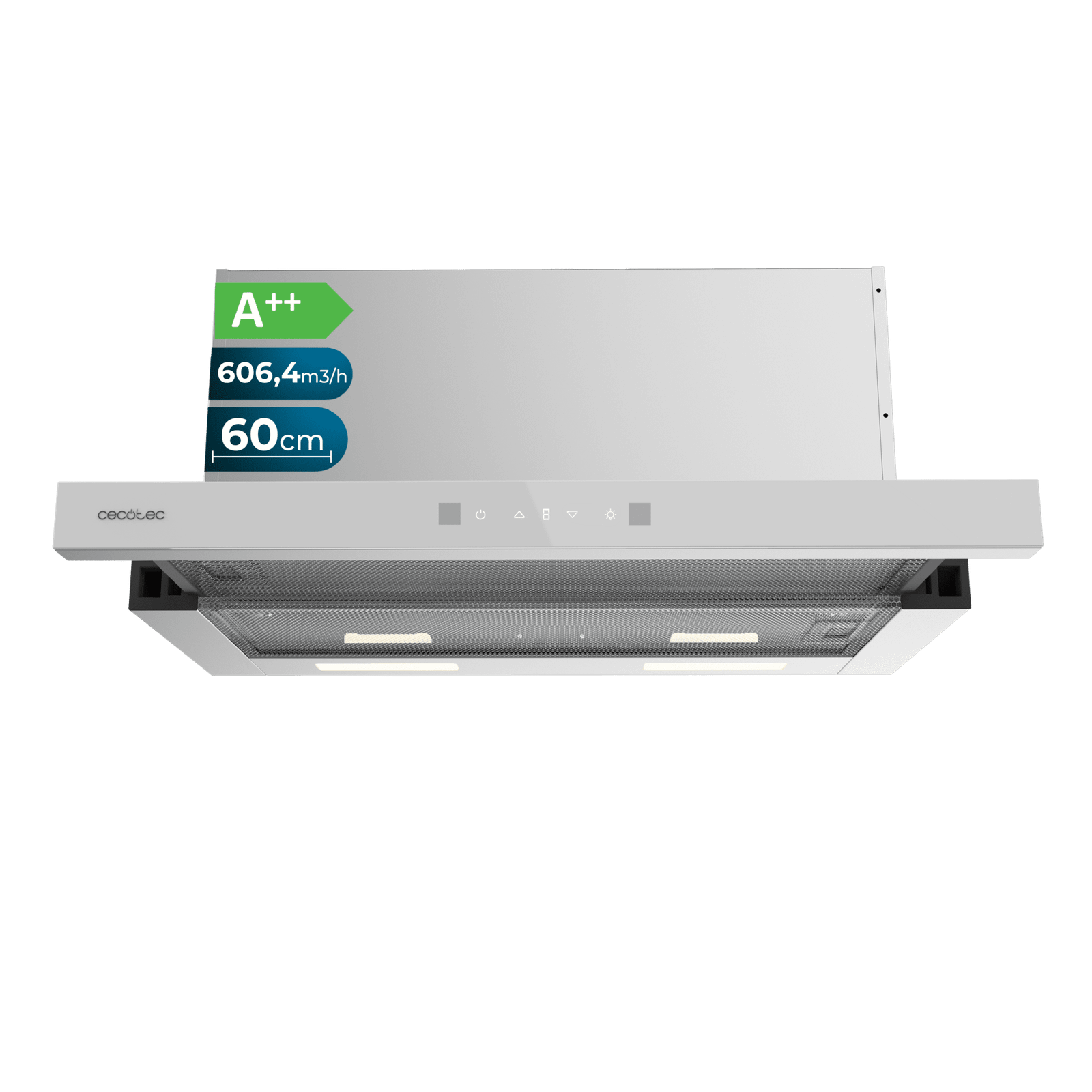 Extractora Cecotec Bolero Flux TLT 605501 Glass White A++