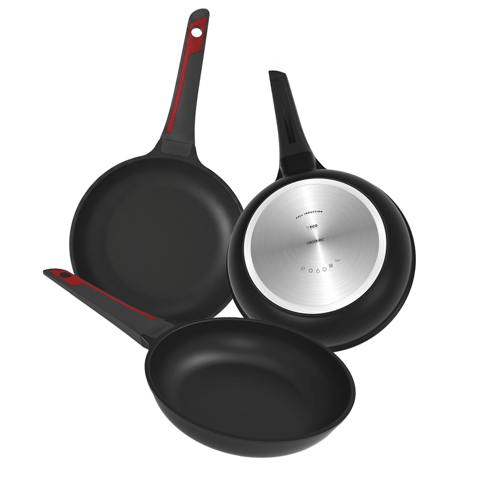 Set sartenes de 20, 24 y 28cm, Colección Gourmet
