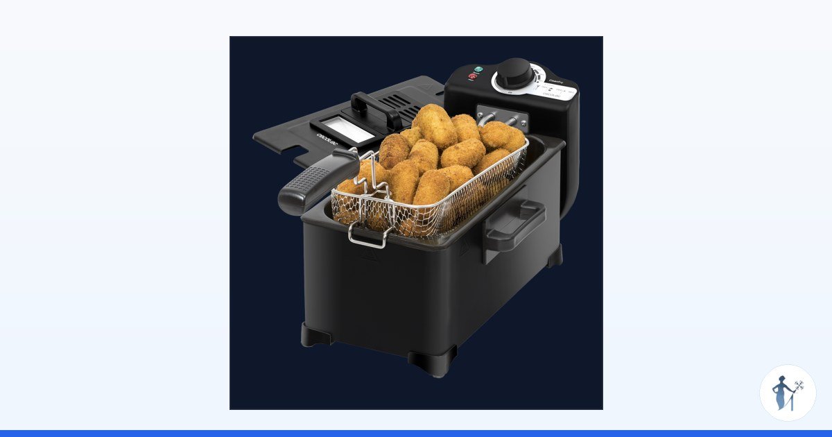 Freidora Cecotec CleanFry 3 L Black