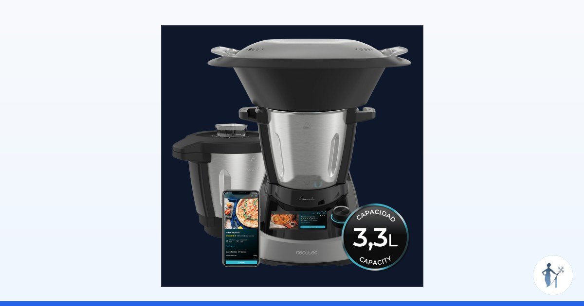 Robot de cocina Cecotec Mambo Touch con jarra Habana