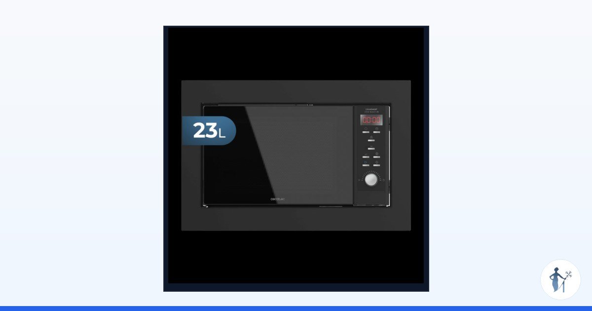 Microondas Encastrable Cecotec Grandheat 2350 Built-In Black