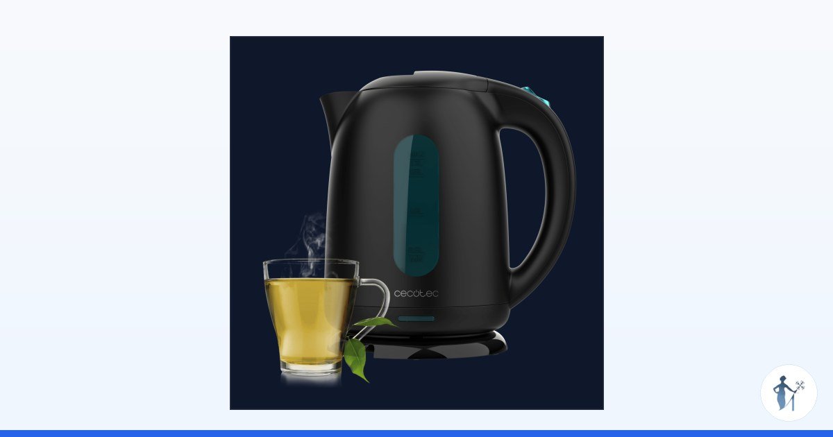 Hervidor de agua Cecotec Thermosense 180 Black