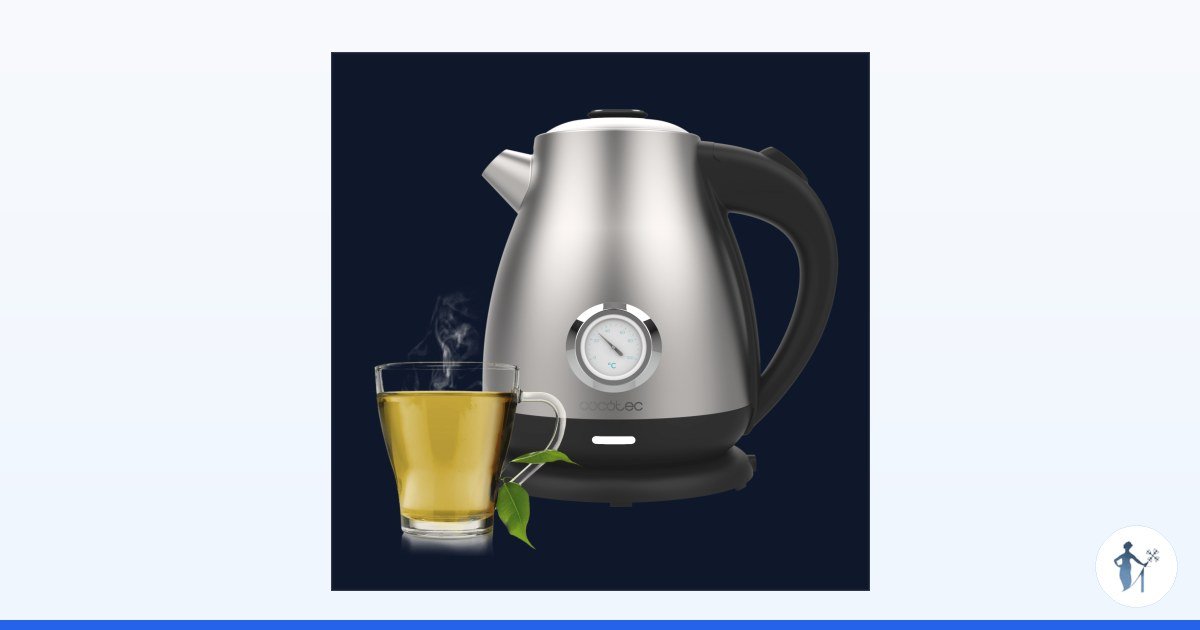 Hervidor de agua Cecotec Thermosense 620 Retro Steel