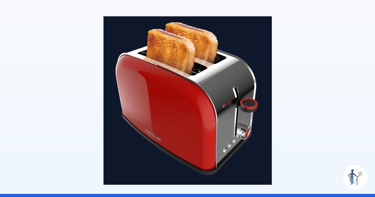 Tostadora vertical Cecotec Toastin' time 850 Red Lite